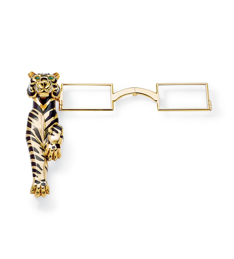 Tiger lorgnette